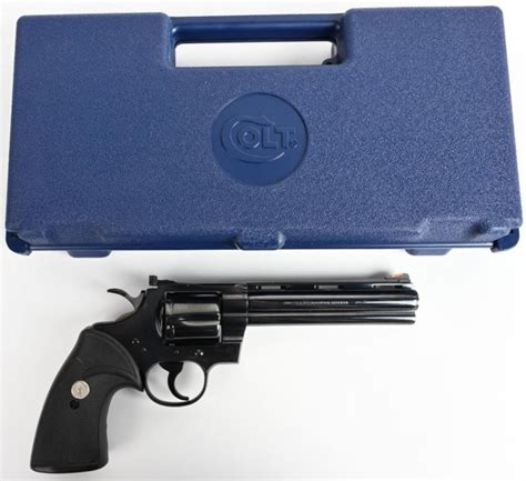 Image result for Colt Python 6 Inch Barrel Royal Blue