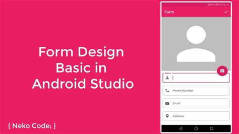 Image result for Android Form Input Sample