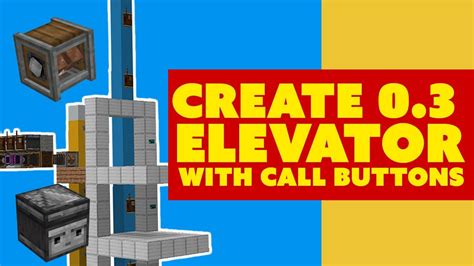 Toradh íomhá ar Create Mod Elevator Map Minecraft