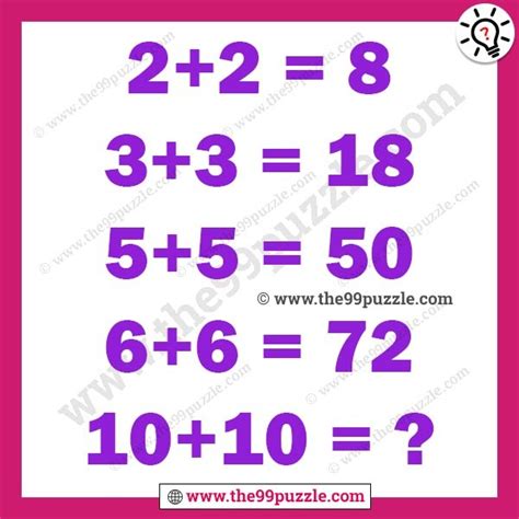 Image result for Math Challenge Questions