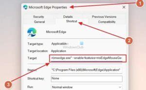 Image result for Mouse Egture in Microsoft Edge