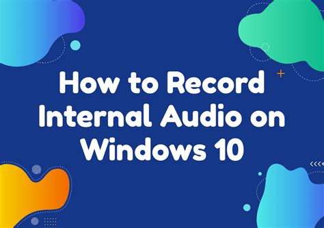 Image result for How to Record Computer Audio On Windows