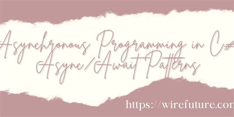 Asynchronous Programming Patterns എന്നതിനുള്ള ഇമേജ് ഫലം