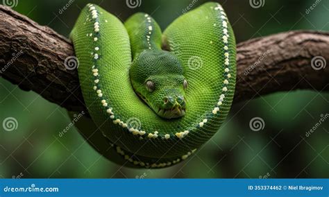 Image result for Emerald Green Tree Python