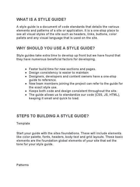 Image result for Web Design Style Guide Examples