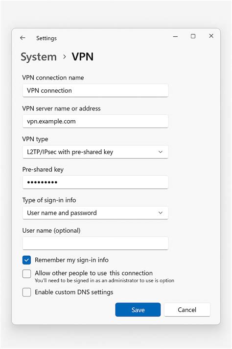 Afbeeldingsresultaten voor VPN Connection Settings Windows 1.0