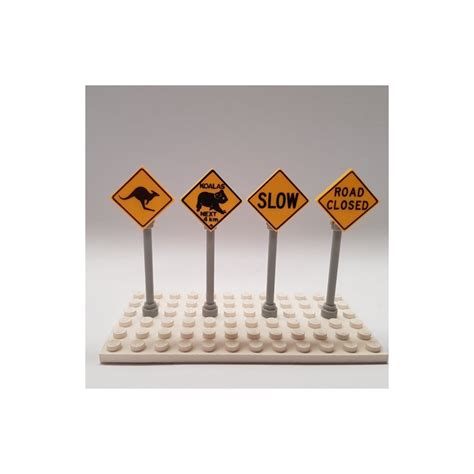 Afbeeldingsresultaten voor LEGO Sticker Sheets Road Signs