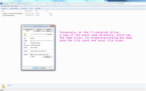 Toradh íomhá ar File Properties Dialogue Box