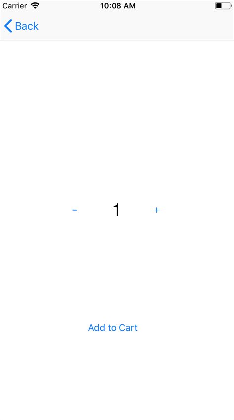 Image result for iOS Increment UI
