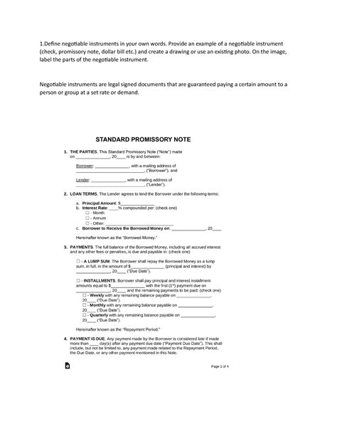 Image result for Negotiable Promissory Note Example