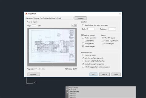 Image result for How to Insert PDF in AutoCAD