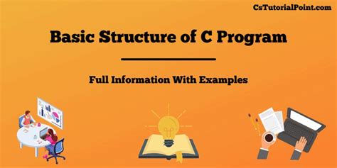 Explain Basic Structure of C Program with Diagram に対する画像結果