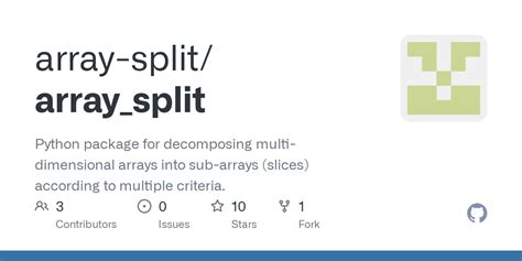 Array Split に対する画像結果