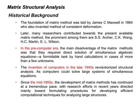 Afbeeldingsresultaten voor Matrix Structural Analysis Example