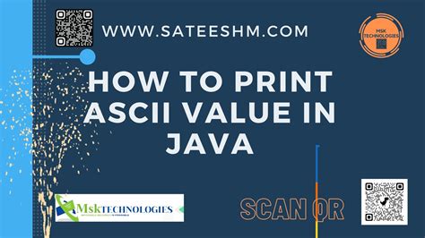 Image result for How to Get ASCII Value in Java