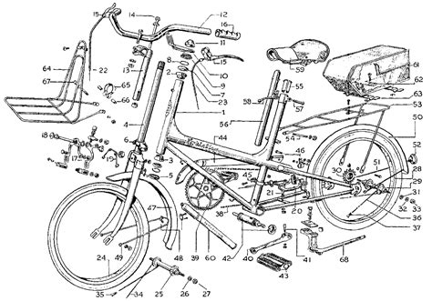 Toradh íomhá ar Exploded View of Bicycle