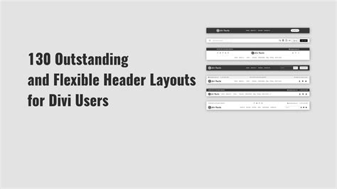 Image result for Different Header Layouts Displays HTML
