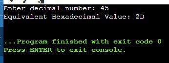 Image result for Java Program to Convert Decimal to Hexadecimal