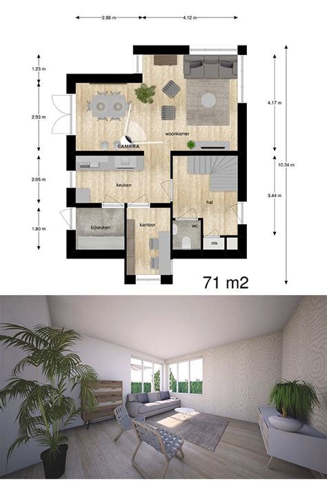 Image result for Architectuur Interieur Plattegrond