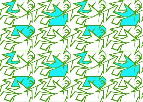 Abstract Green Line Pattern に対する画像結果