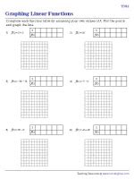 Graphing Linear Functions Worksheet PDF に対する画像結果