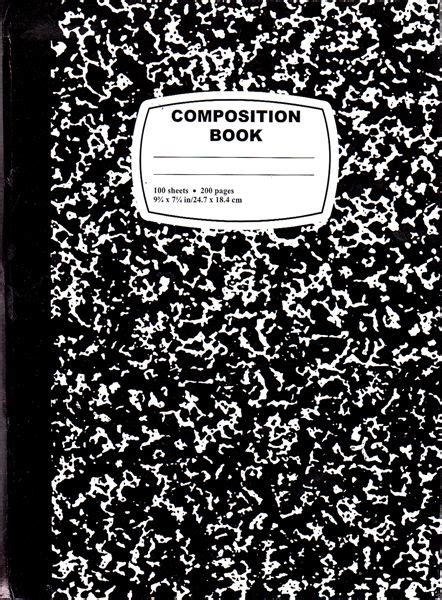 Image result for Composition Notebook Printable