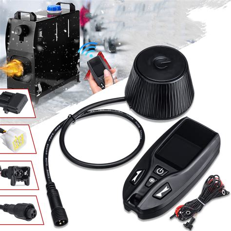 12V 24V Two-way remote control Car Diesel Air Heater LCD Monitor Switch ...