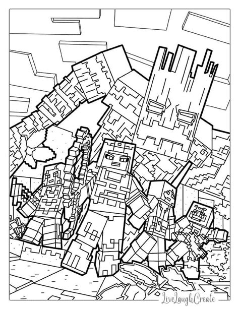 Image result for Minecraft Coloring Sheet