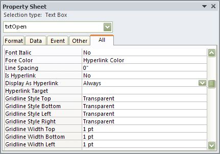 Image result for Access Open Hyperlink