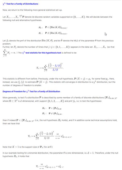 Image result for Chi-Square Test Binomial Distribution
