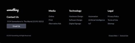 Image result for Footer Design HTML/CSS CodePen