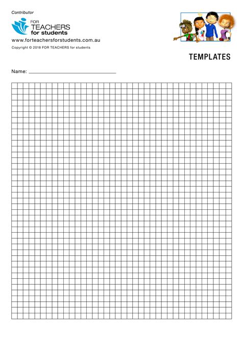1 4 Graph Paper Template に対する画像結果