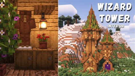 Minecraft Wizard Tower Interior
