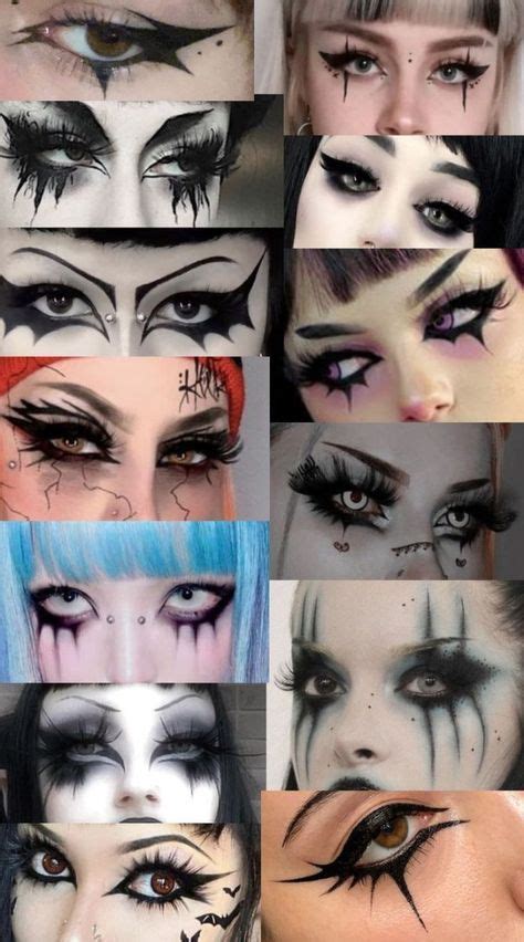 Image result for Gothic Eye Makeup