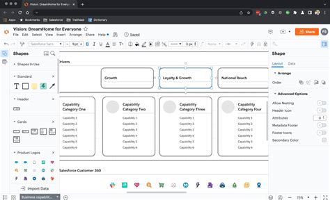Toradh íomhá ar Lucidchart Strategy Map