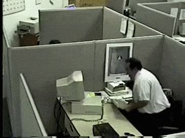 Image result for Punching Computer Meme GIF