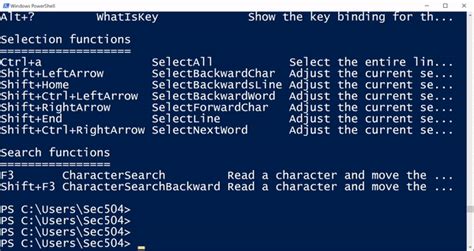 Image result for Windows PowerShell Paste Kye