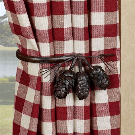 Image result for How to Install Curtain Holdbacks