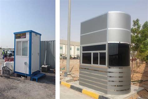 Image result for Prefab Caravan Security Check Post