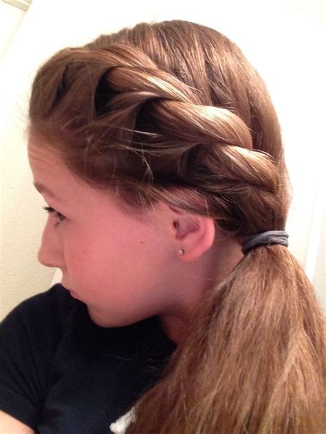 French Braid Open Hair に対する画像結果