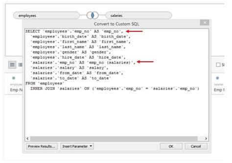 Image result for SQL Table Creation Tableau