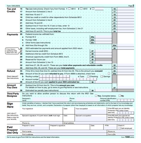 Tax Form 1040 に対する画像結果