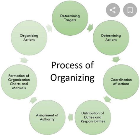 Image result for Process of Organizing