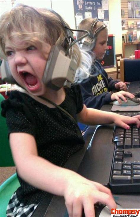 Image result for Angry Kid Turned around From Computer Meme