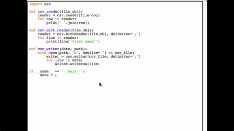 How To Import Csv File In Python に対する画像結果