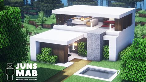 Minecraft Modern House Tutorial Mideom に対する画像結果