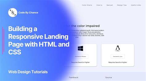 Image result for Labding Pages in HTML/CSS
