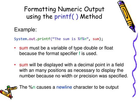 Image result for Printf Java Integer