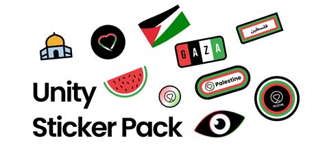 Toradh íomhá ar Unity Sign Sticker
