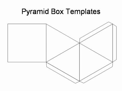 Image result for Pyramid Paper Box